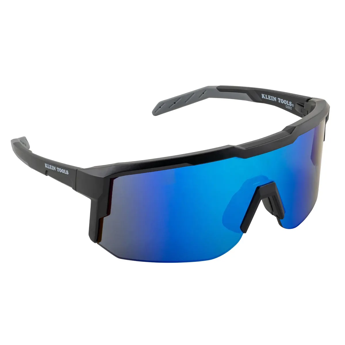 Klein Tools 03002 Polarized Blade Safety Glasses, Blue Lens 1