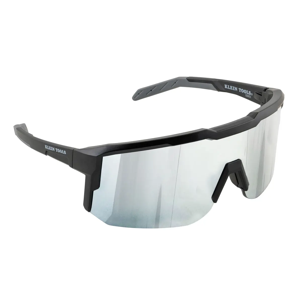 Klein Tools 03003 Polarized Blade Safety Glasses, Silver Lens 1