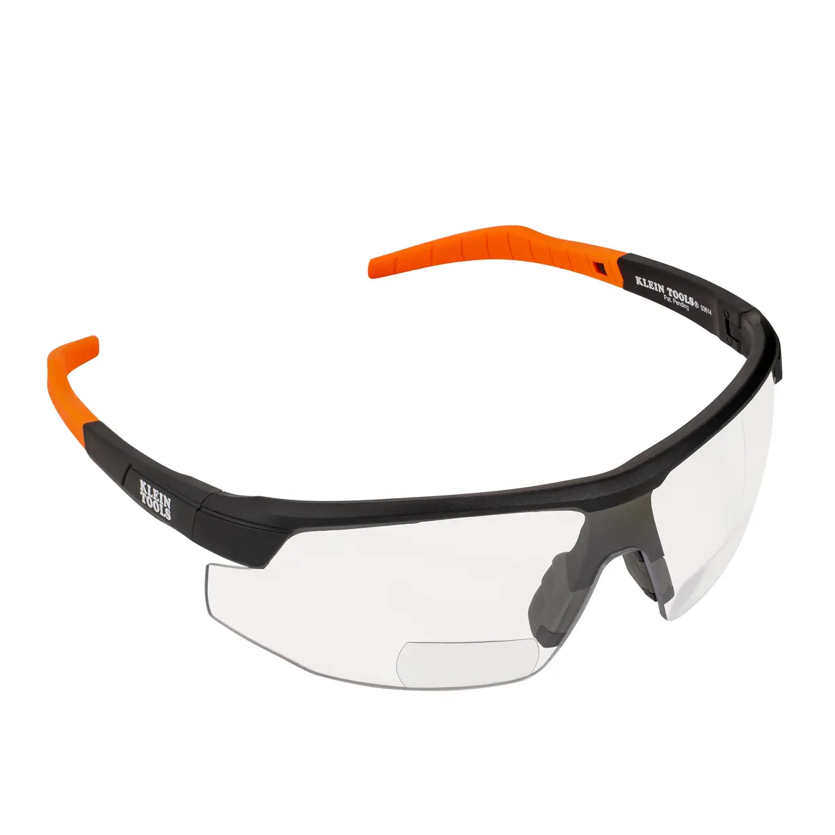 Klein Tools 03614 Low-Profile Bifocal Safety Glasses +1.50 1