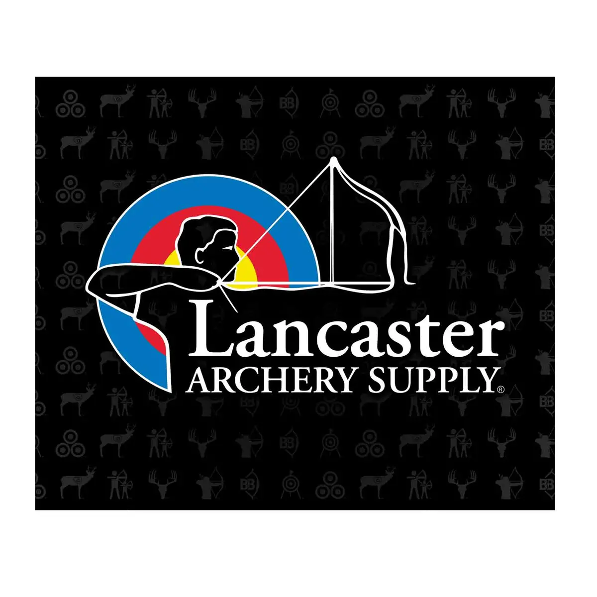 Lancaster Archery Supply Logo Fleece Blanket 1