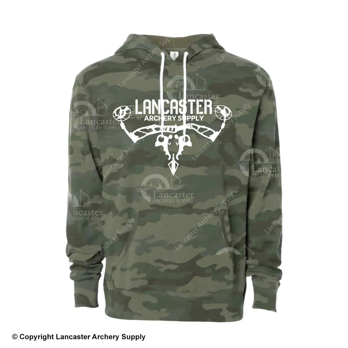 Lancaster Archery Supply Euro Hoodie Camo Sweatshirt 1