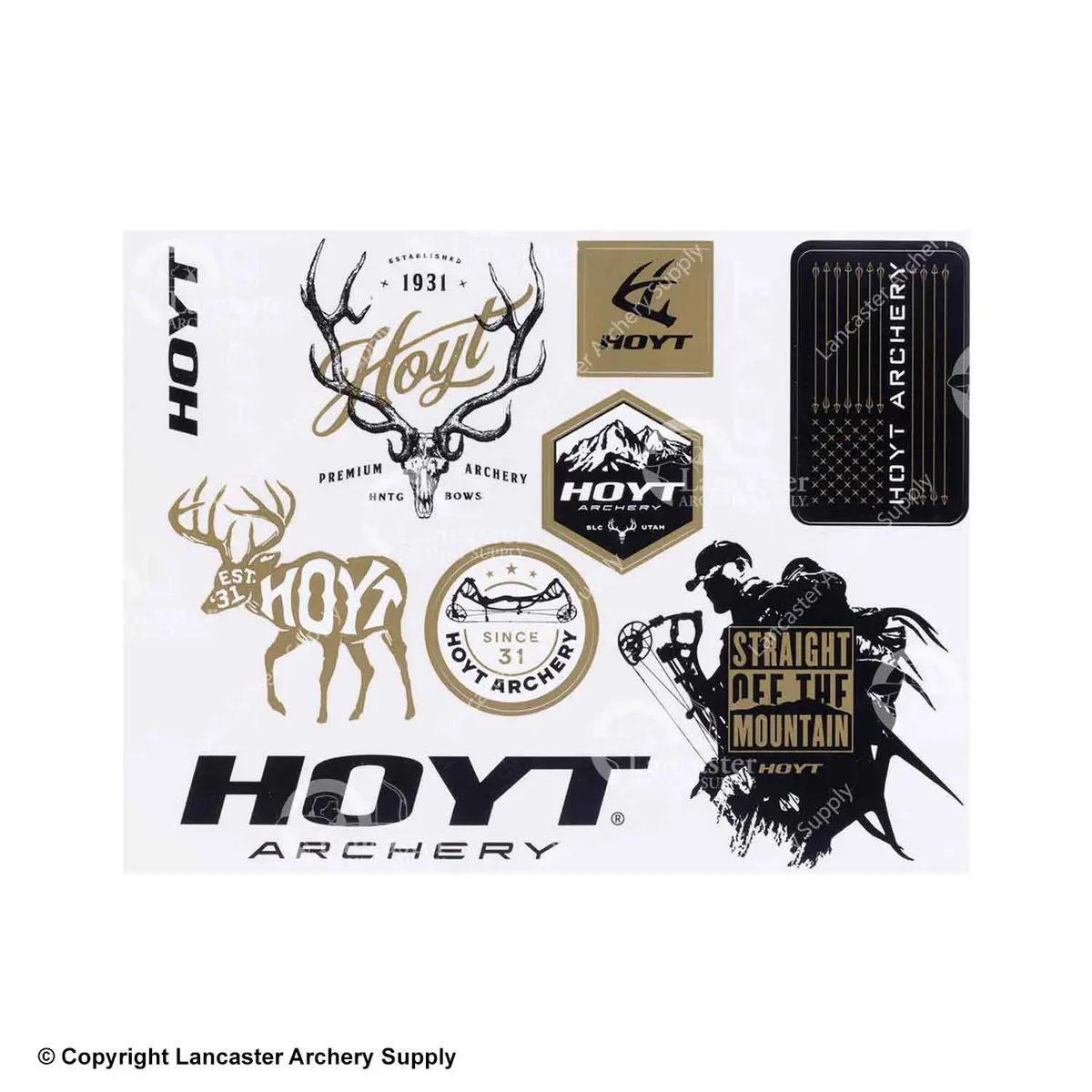 Hoyt Hunting Sticker Sheet 1