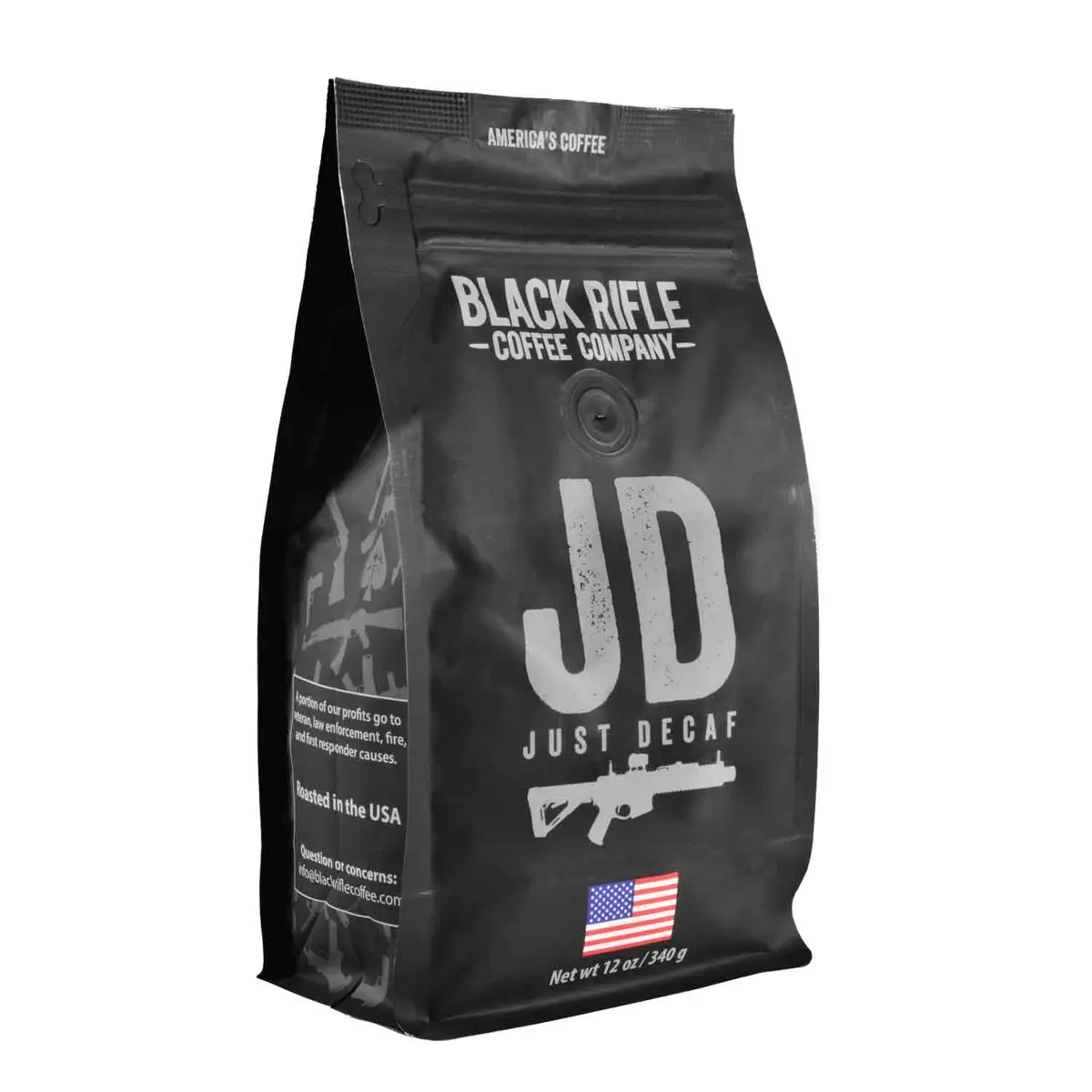 Black Rifle Coffee Company Just Decaf Coffee Roast 1