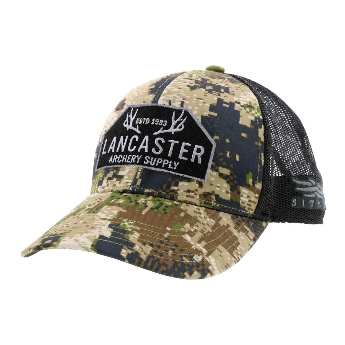 Lancaster Archery Supply Patch Sitka Mid Pro Trucker Hat 2
