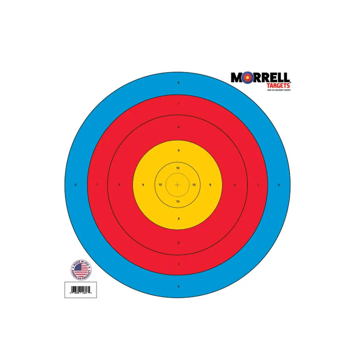 Morrell 80Cm 5 Ring Paper Target Face 1