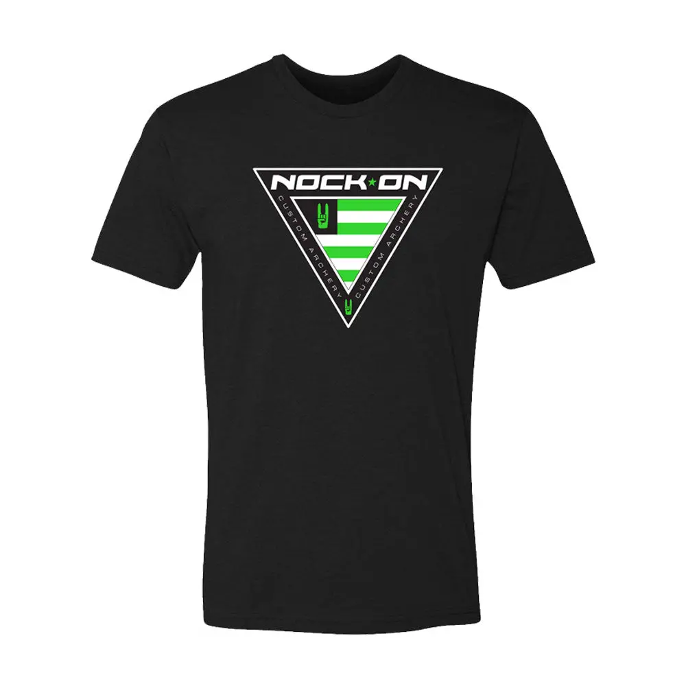 Nock On Patriot T-Shirt (Black) 1