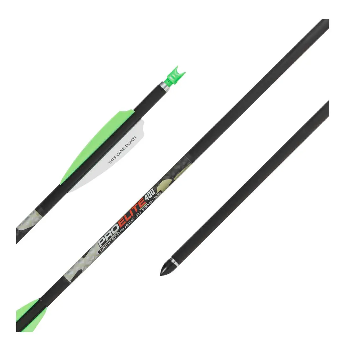 Tenpoint Pro Elite 400 Carbon Crossbow Arrows 20" (Alpha-Blaze 3 Pack) 1