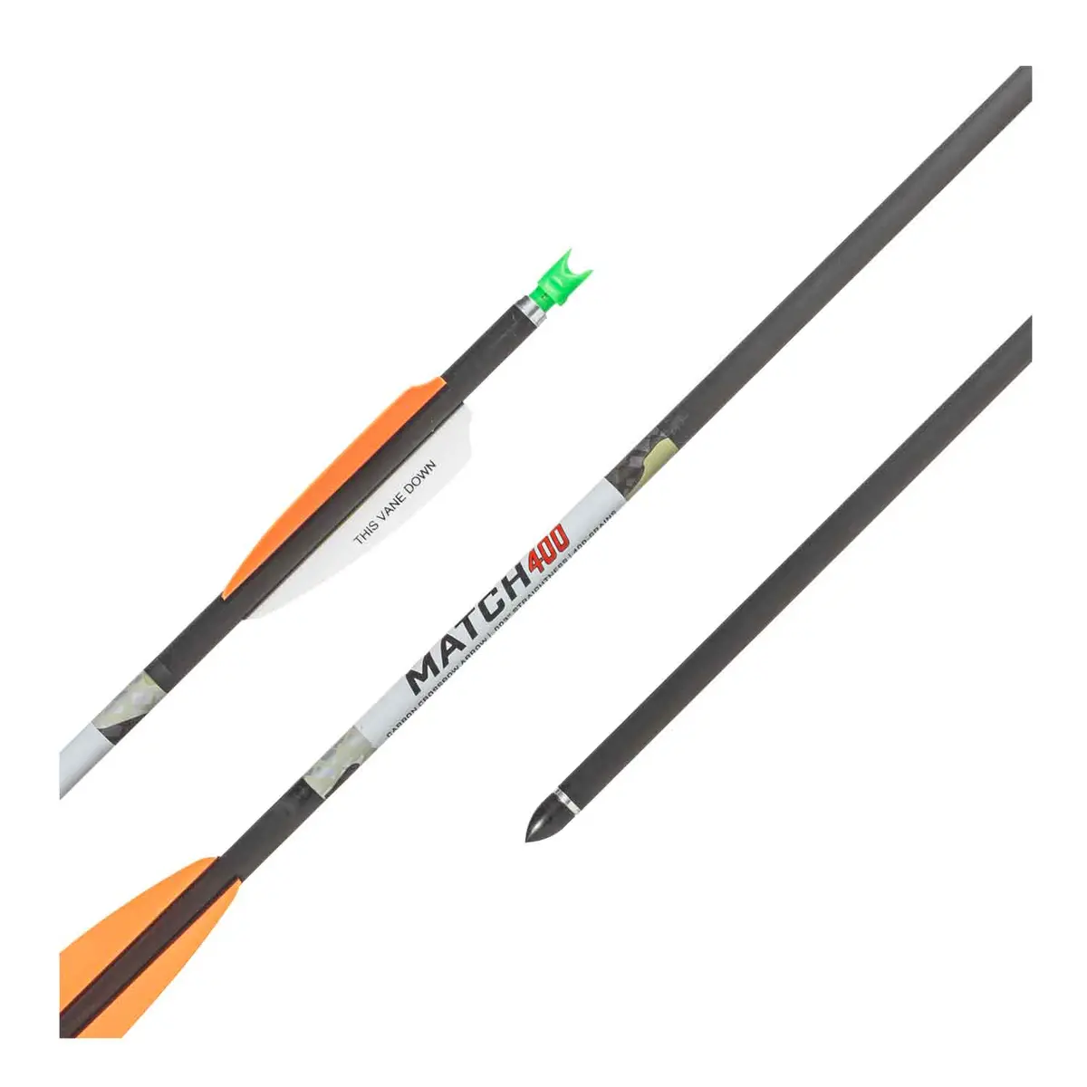 Wicked Ridge Match 400 Carbon Crossbow Arrows 20" (Alpha-Blaze 3 Pack) 1