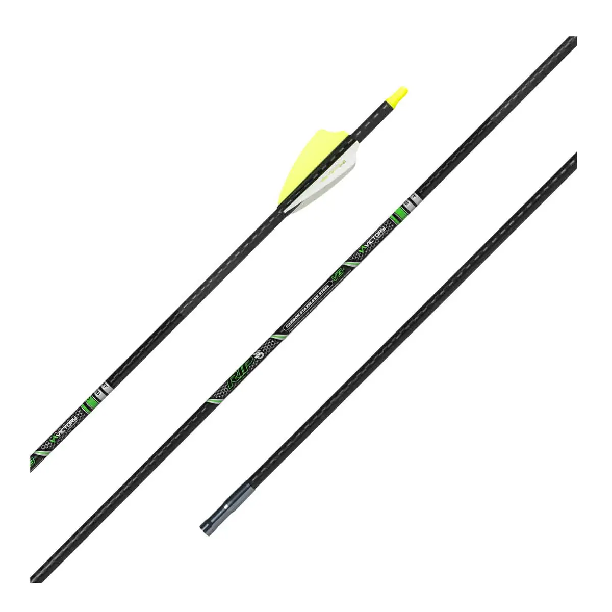 Victory Rip Ss Gamer Fletched Arrows (6 Pack) 1