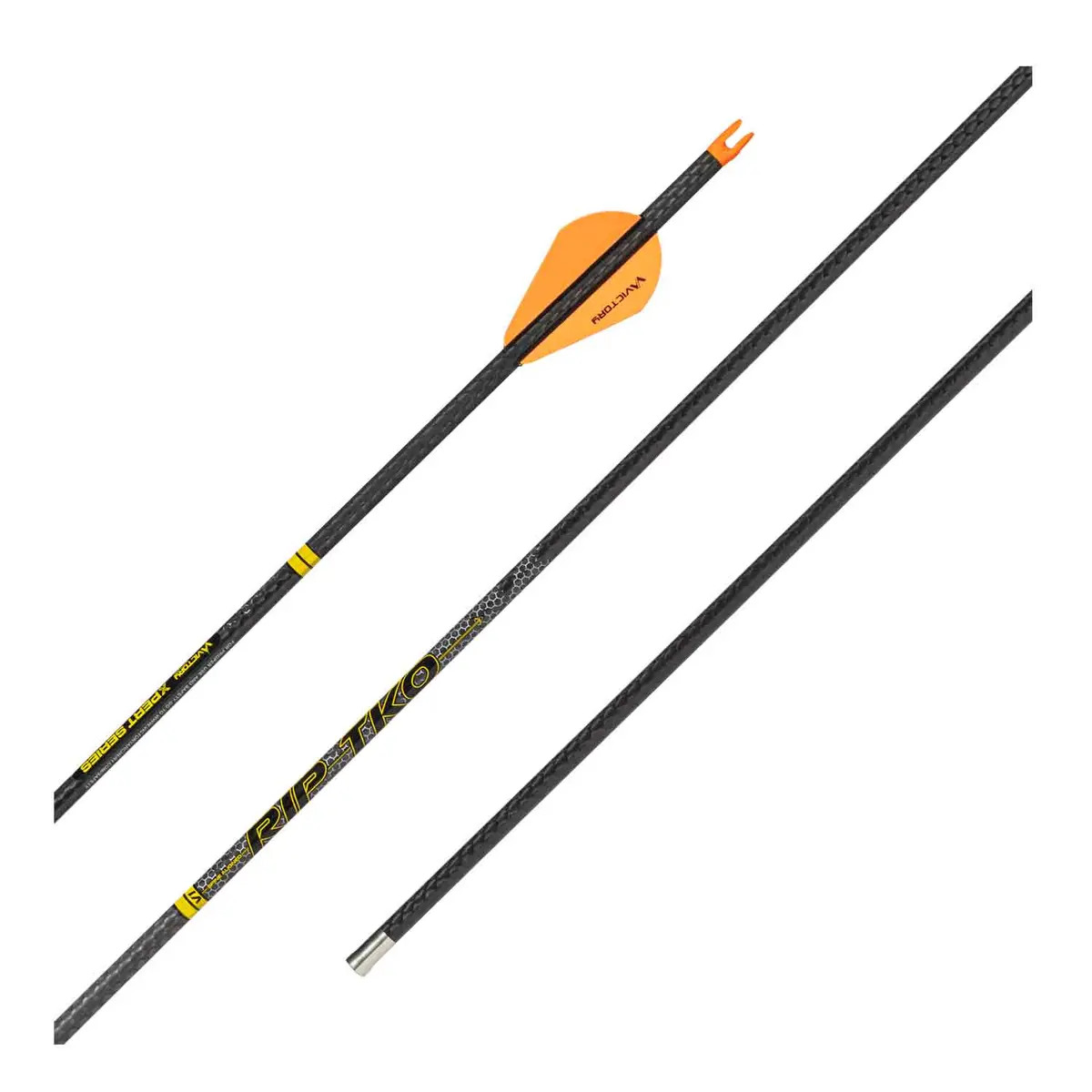 Victory Rip Tko Elite Fletched Arrows (6 Pack) 1
