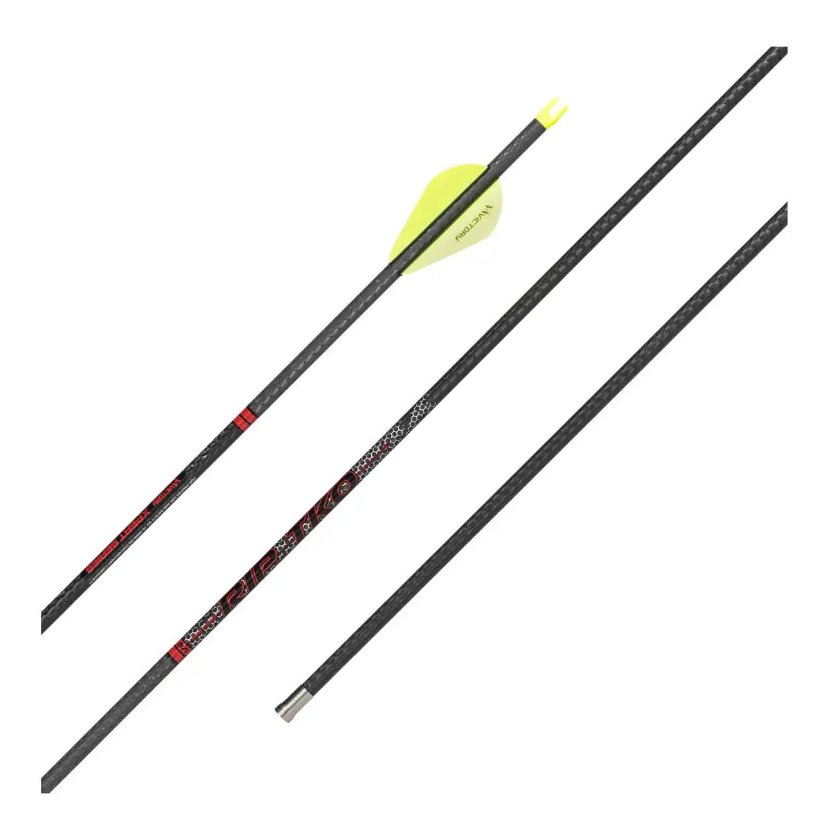 Victory Rip Tko Sport Fletched Arrows (6 Pack) 1
