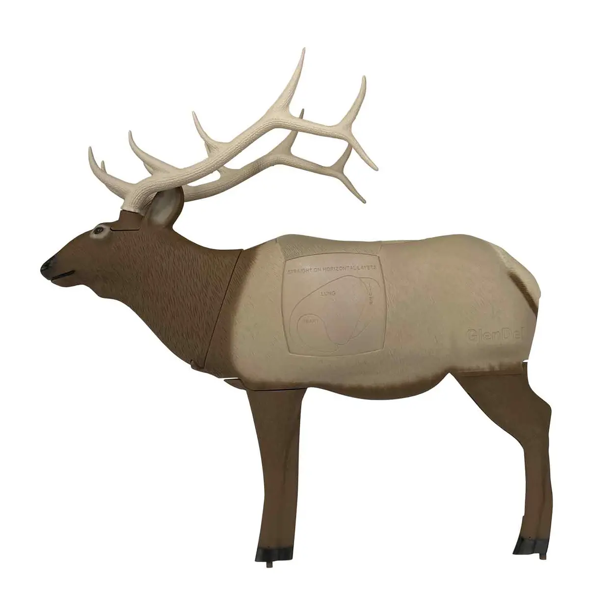 Glendel 1/2 Size 3D Elk Target 1