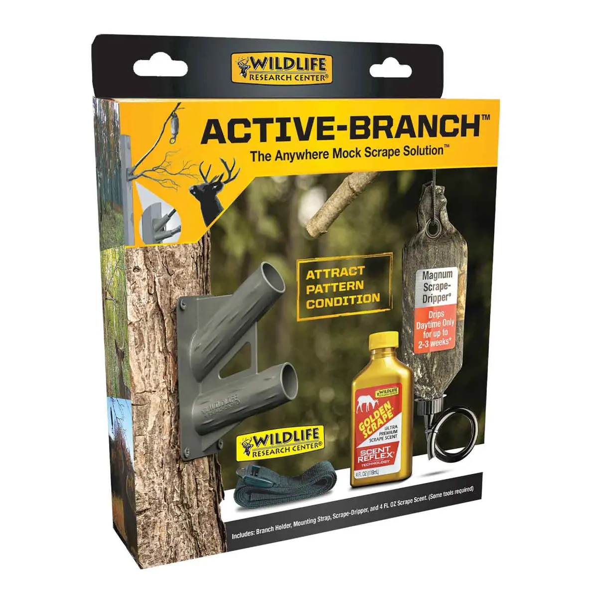 Wildlife Research Active-Branch Mock Scrape Kit 1