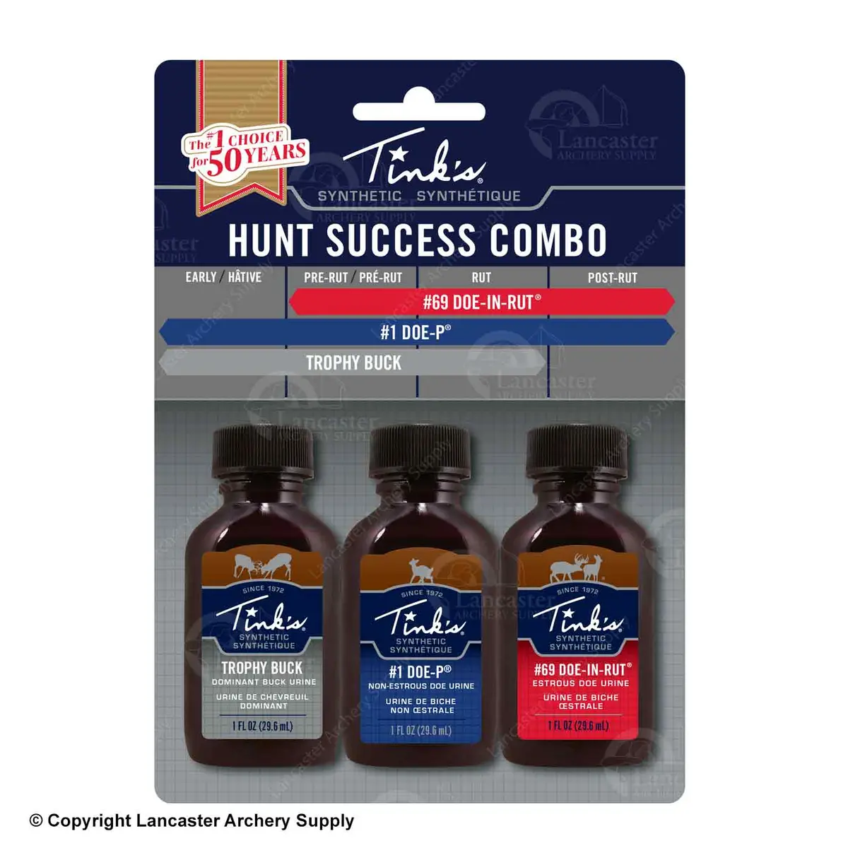 Tink's Hunt Success Synthetic Deer Lure Combo Kit 1