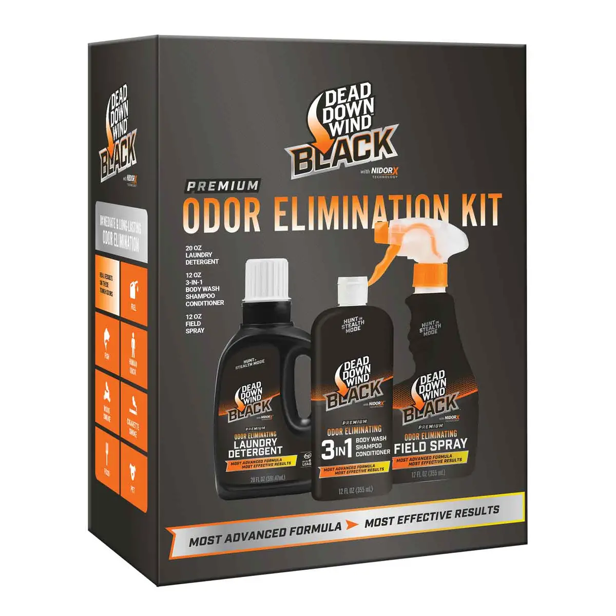 Dead Down Wind Black Odor Elimination Kit 1