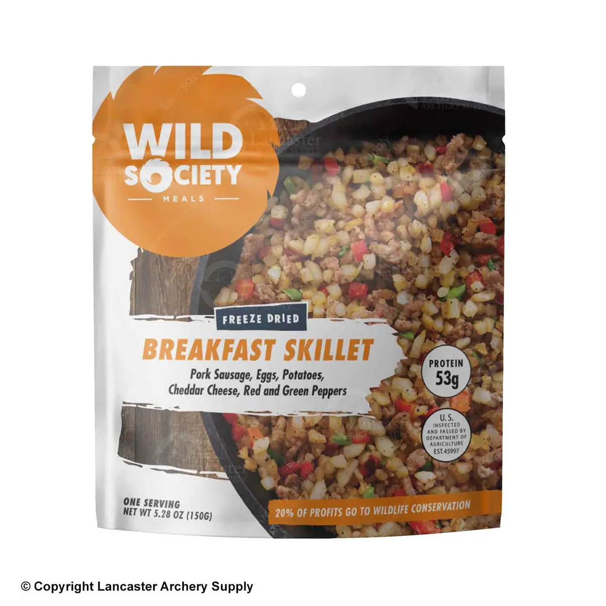 Wild Society Breakfast Skillet Freeze Dried Meal 1