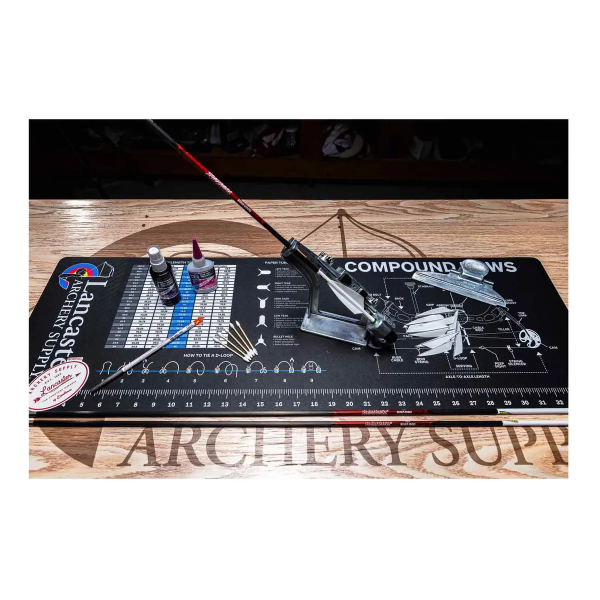Lancaster Archery Bitzenburger Fletching Jig Pro Package 2