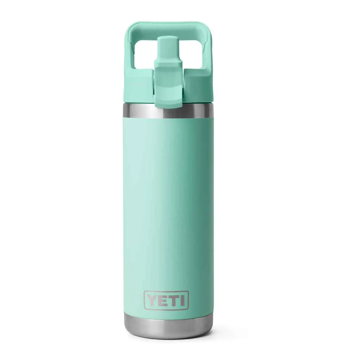 YETI Rambler 26 oz Vacuum-Insulated Stainless Steel Bottle Featuring a Vibrant, Leak-Resistant Straw Lid - Image 5