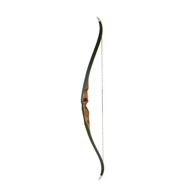 Bear Grizzly One-Piece Recurve Bow (Green Glass) 1