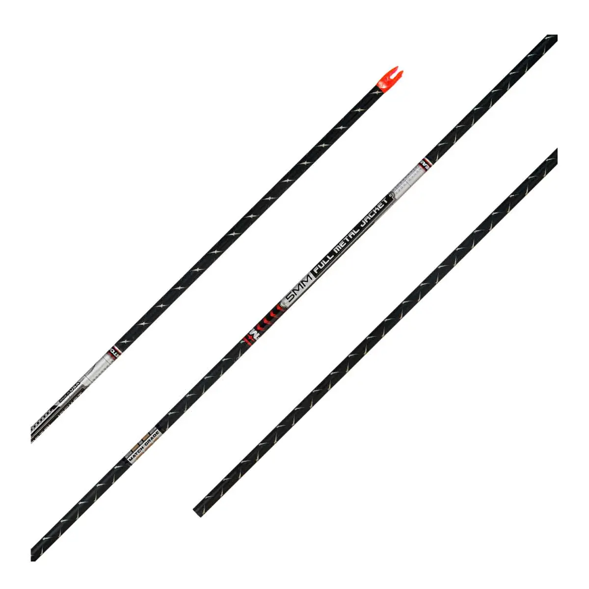Easton Fmj 5Mm Match Grade Shafts W/Hit Inserts And Collars 1