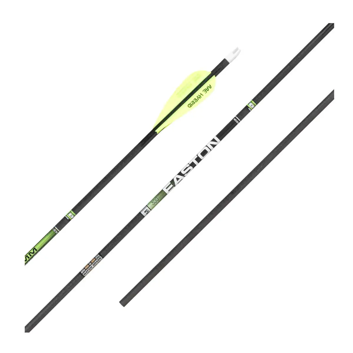 Easton Axis 5Mm Match Grade Fletched Arrows W/Hit Inserts And Collars 1
