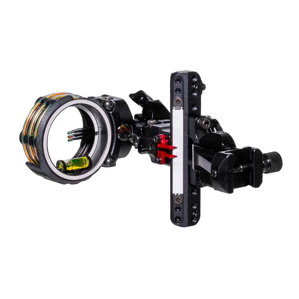 Axcel Landslyde Custom Series Bowhunting/Black Picatinny Slider W/Accustat Ii Scope (.010" Micro 3 Pin) 3