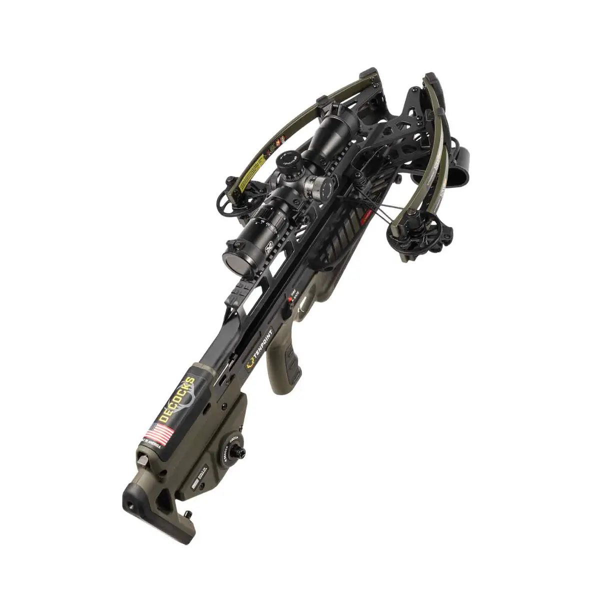 Tenpoint Tx 440 Moss Green Crossbow Package 1