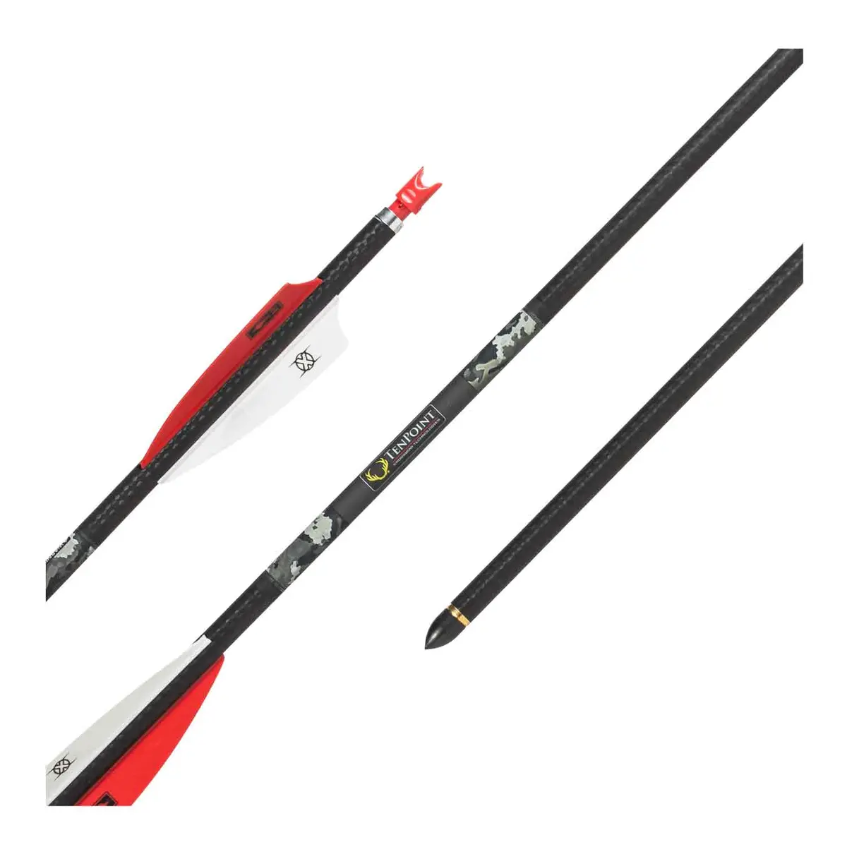 Tenpoint Centerpunch Hpx Alpha-Blaze 20" Carbon Arrows (3-Pk) 1