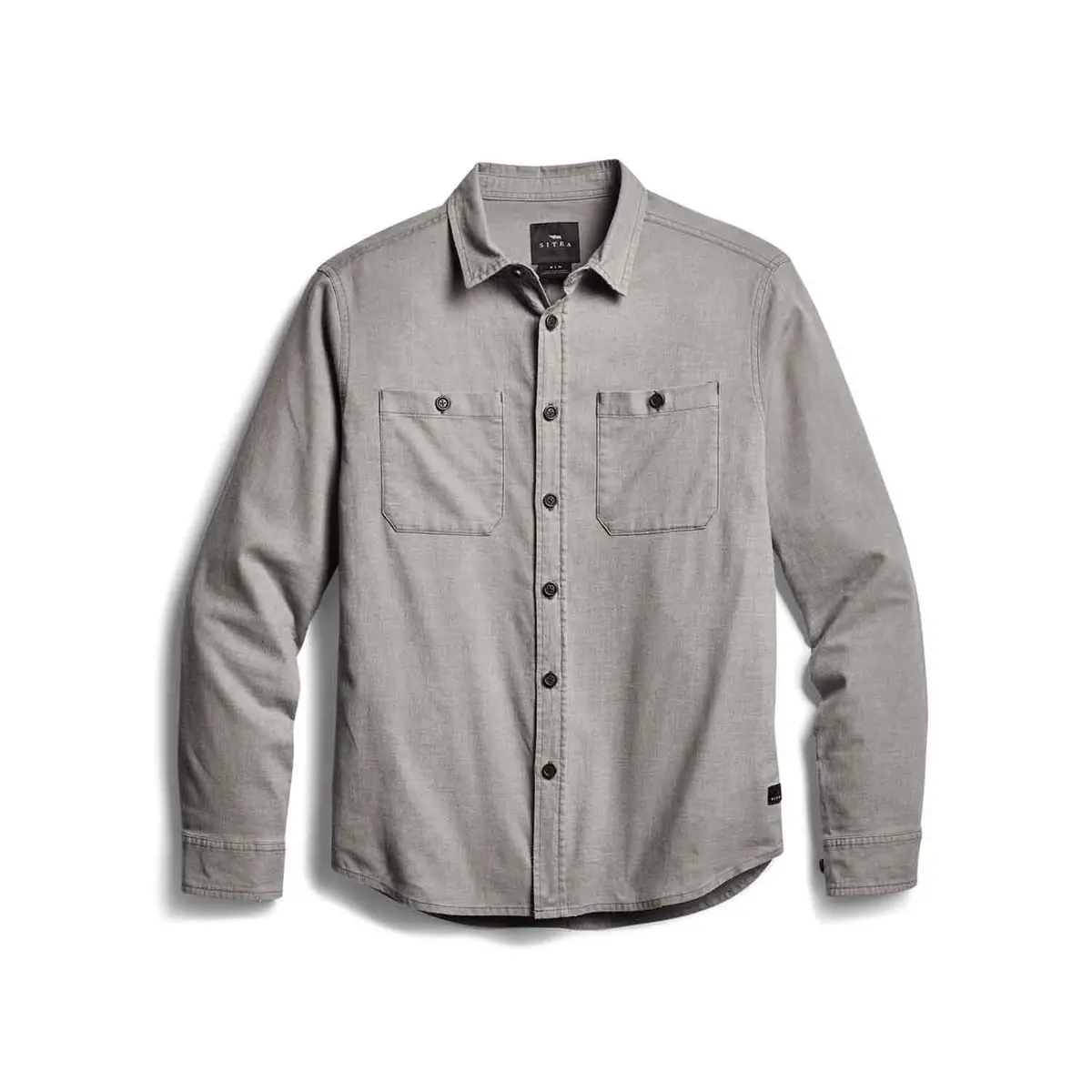 Sitka Ambary Long Sleeve Shirt (Woodsmoke Heather) 1