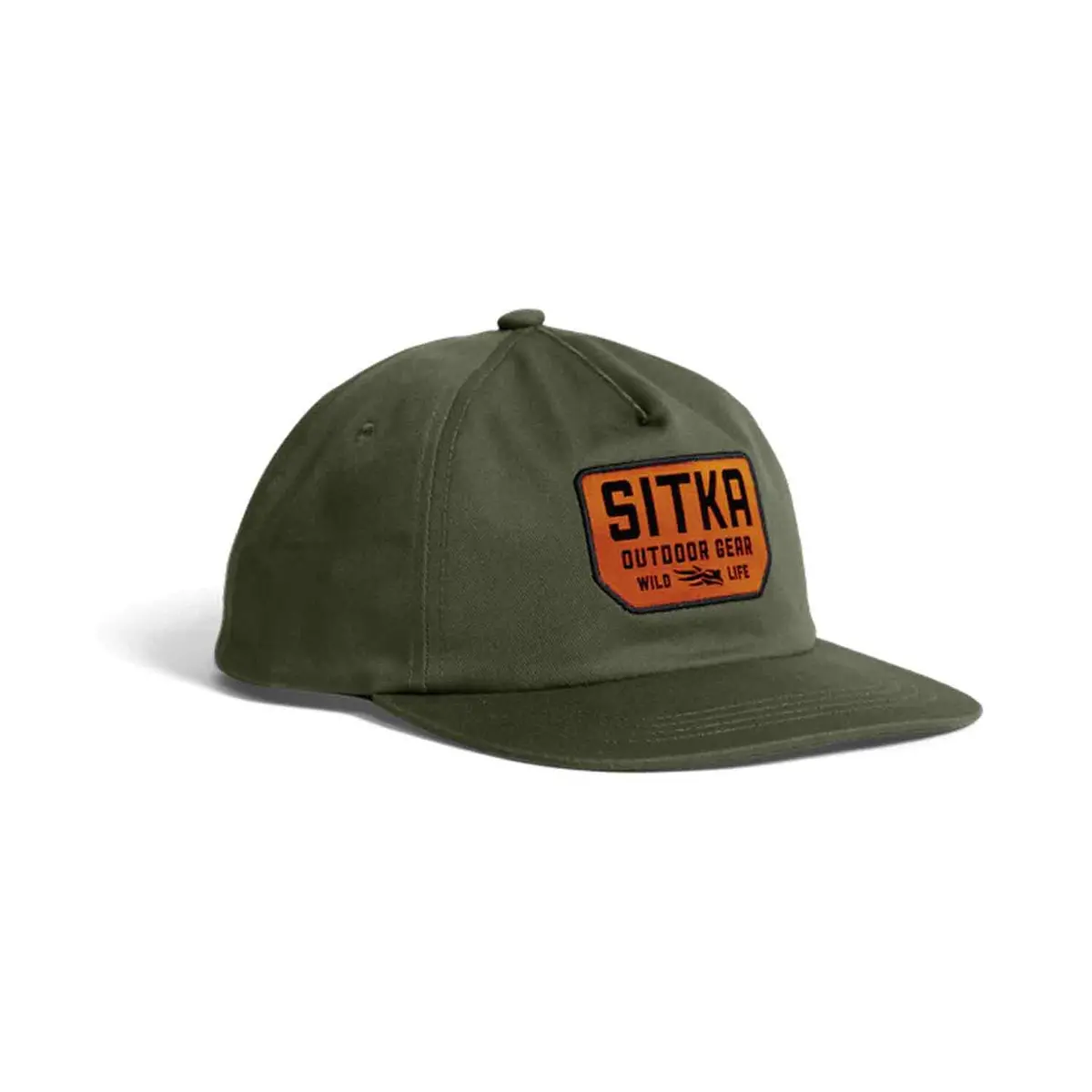 Sitka Wild Life Unstructured Snapback (Olive Green) 1