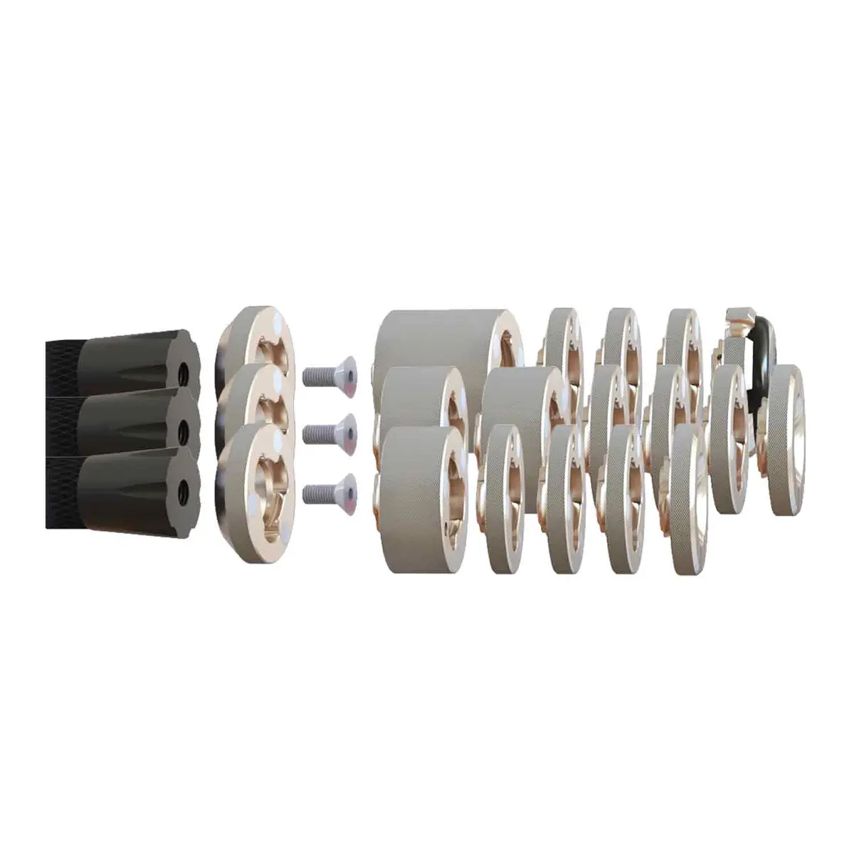 Hamskea Stainless Steel Executive Quick Change Weight Kit 1