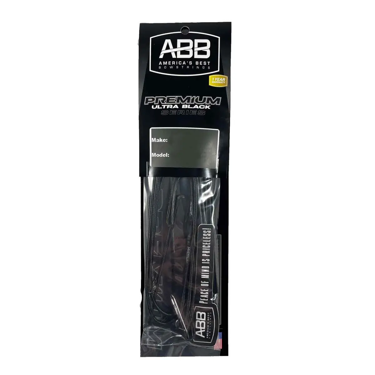 America's Best Premium Black Complete String And Cable Set 1