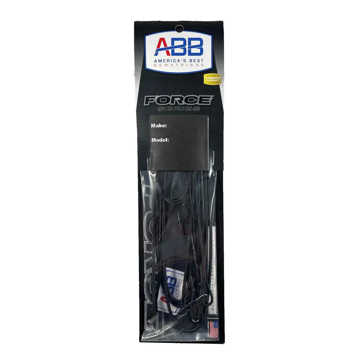 America's Best Custom Force Black Complete String And Cable Set 1