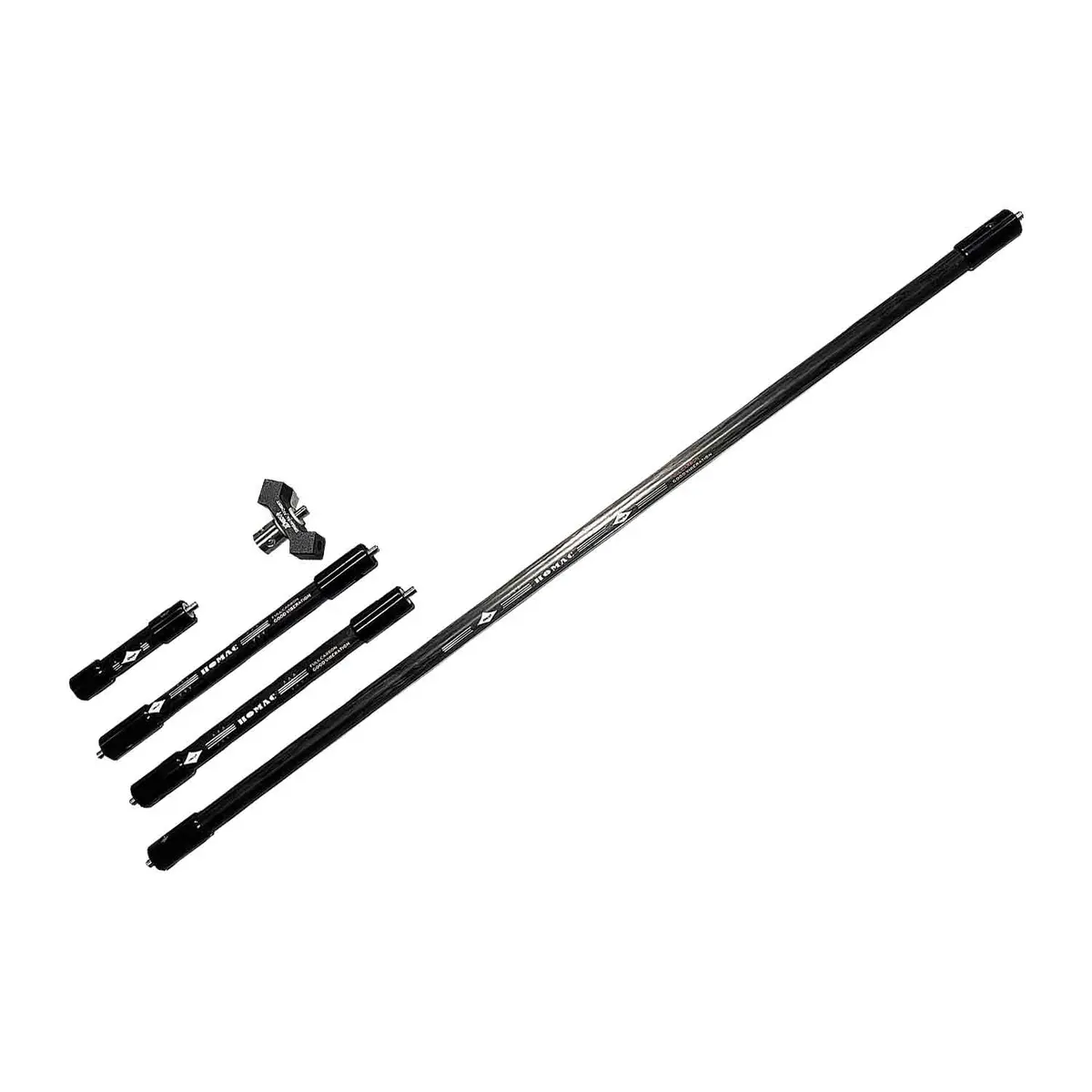 Decut Aluminum/Carbon Complete Stabilizer Setup 1