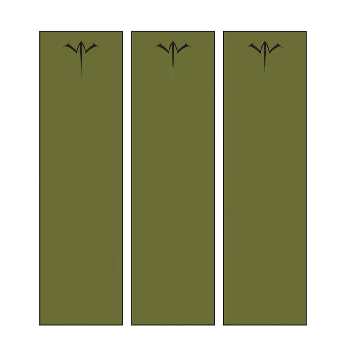 White Water Archery 4" Matte Arrow Wraps (15-Pk) 2
