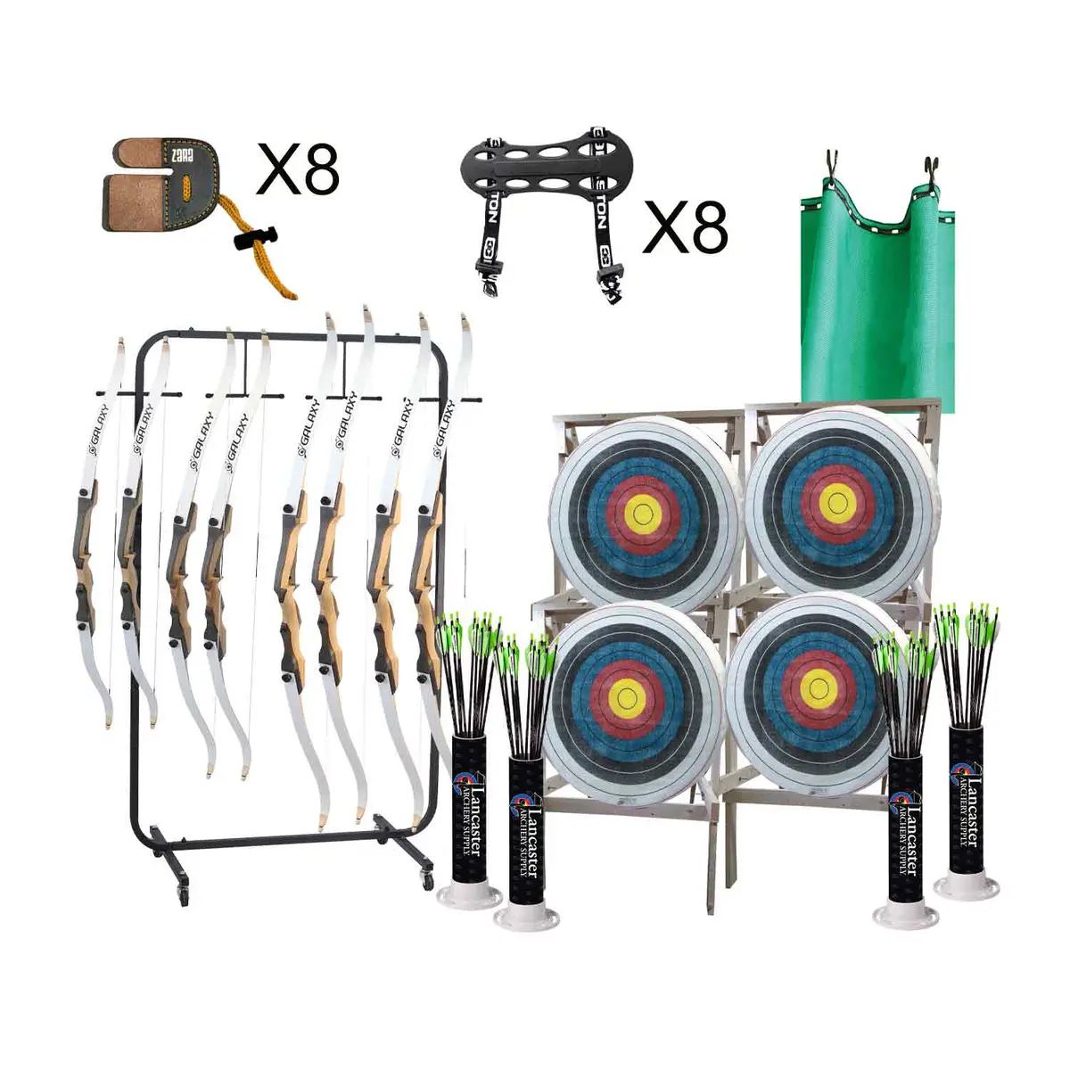Lancaster Archery Recurve Camp Package 1