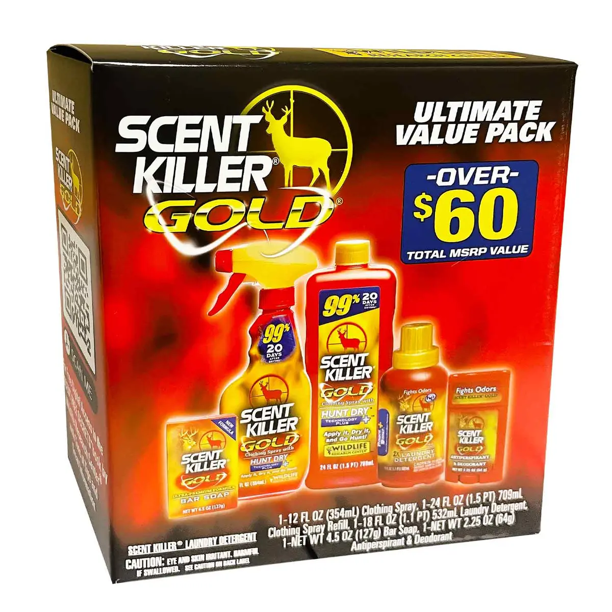 Wildlife Research Center Scent Killer Gold Ultimate Value Pack V2 1