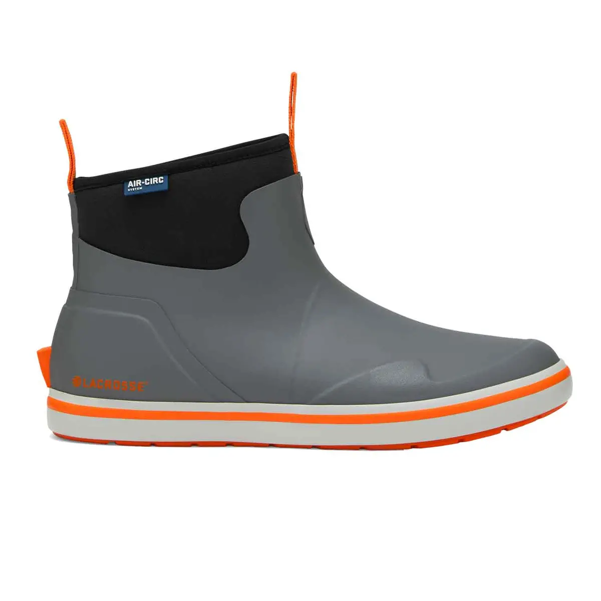 Lacrosse Alpha Deck Boot (Gray/Orange) 1