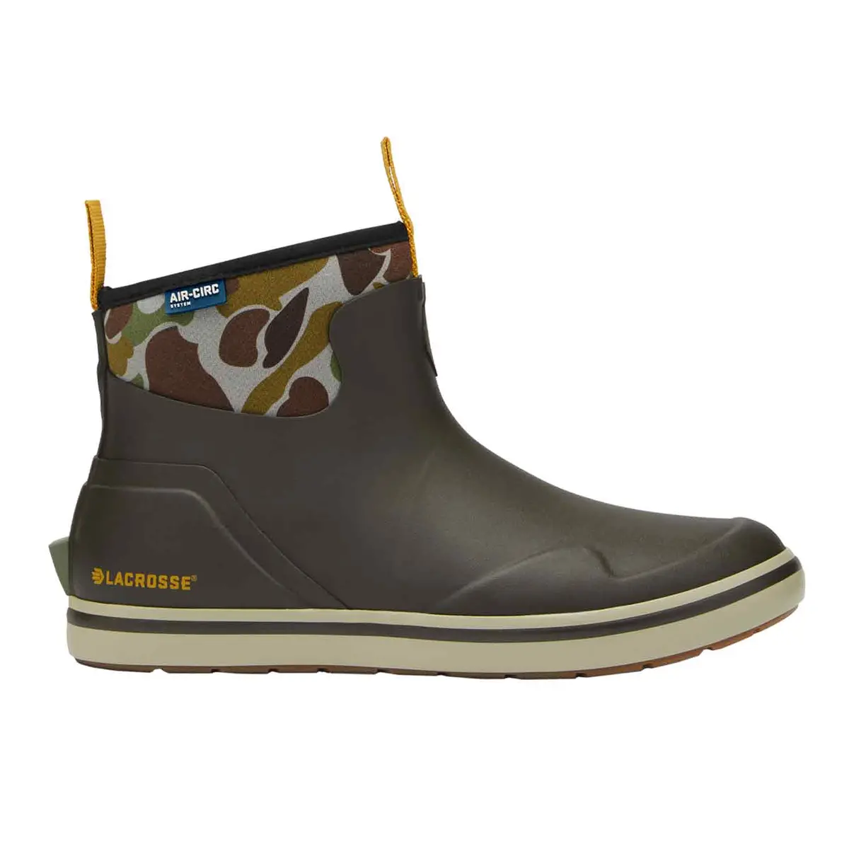 Lacrosse Alpha Deck Boot (Black Olive/Camo) 1