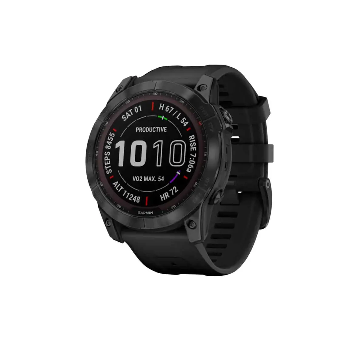 Garmin Fēnix 7X Black Smart Watch - Sapphire Solar Edition 1