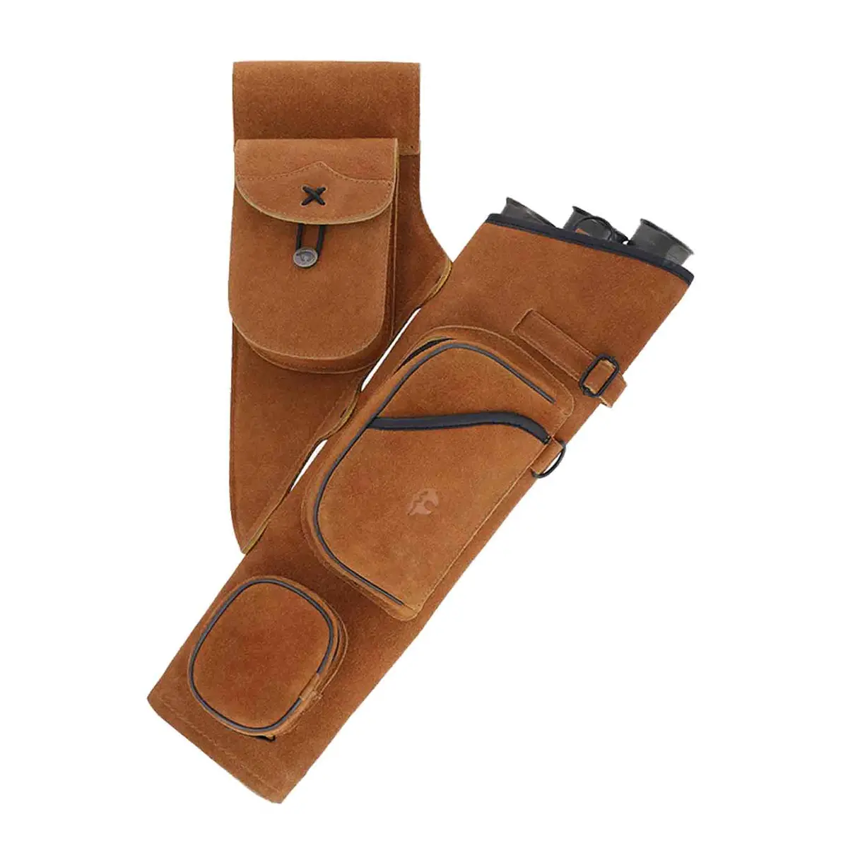 Bearpaw Leather Mountain Side Quiver (Honey Brown) 1