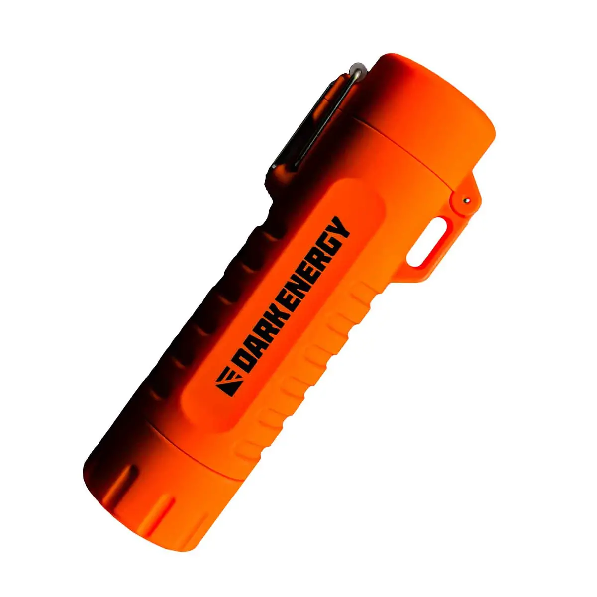 Dark Energy Hi-Vis Orange Plasma Lighter 1