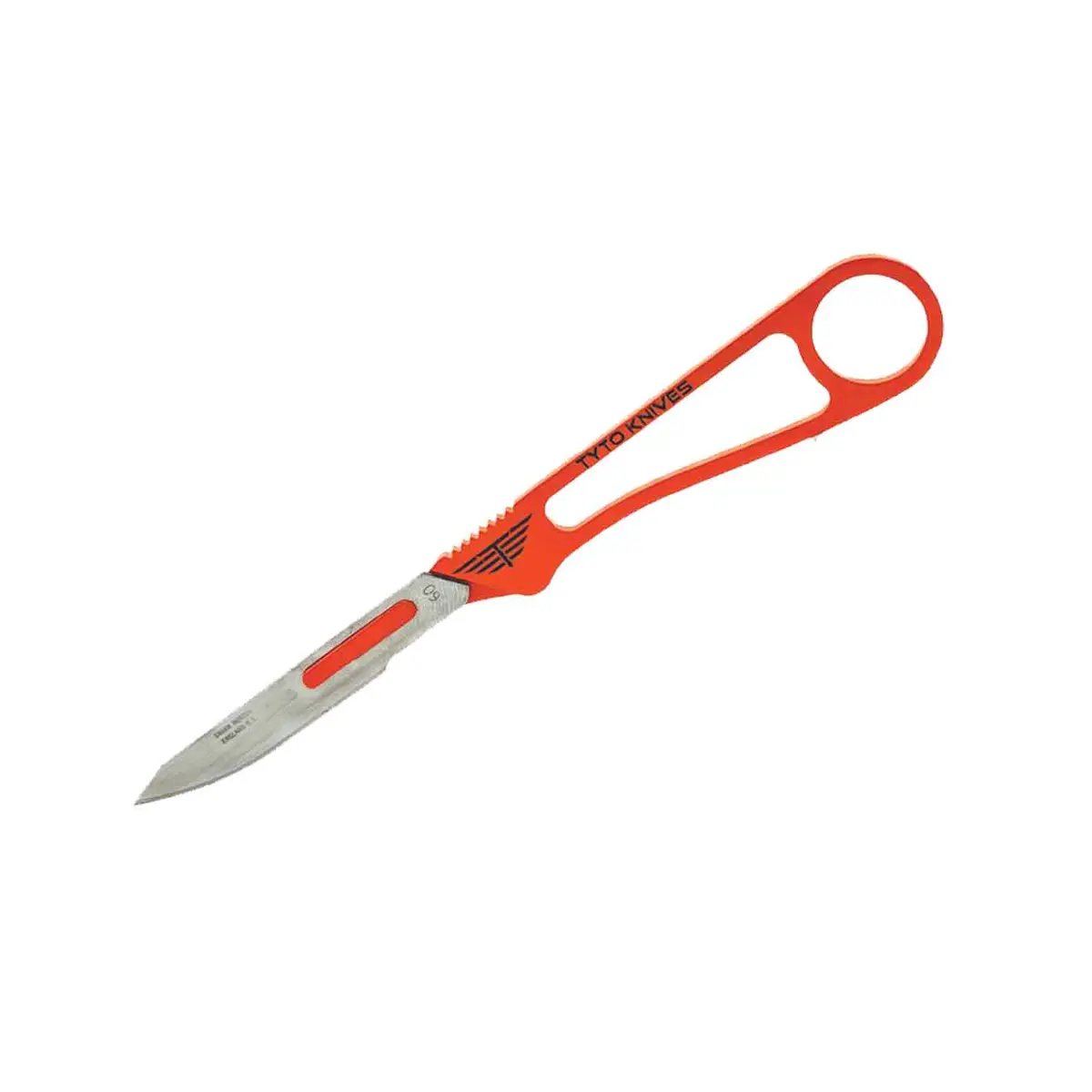 Tyto Finisher Ti Replacement Blade Knife (Orange Cerakote) 1