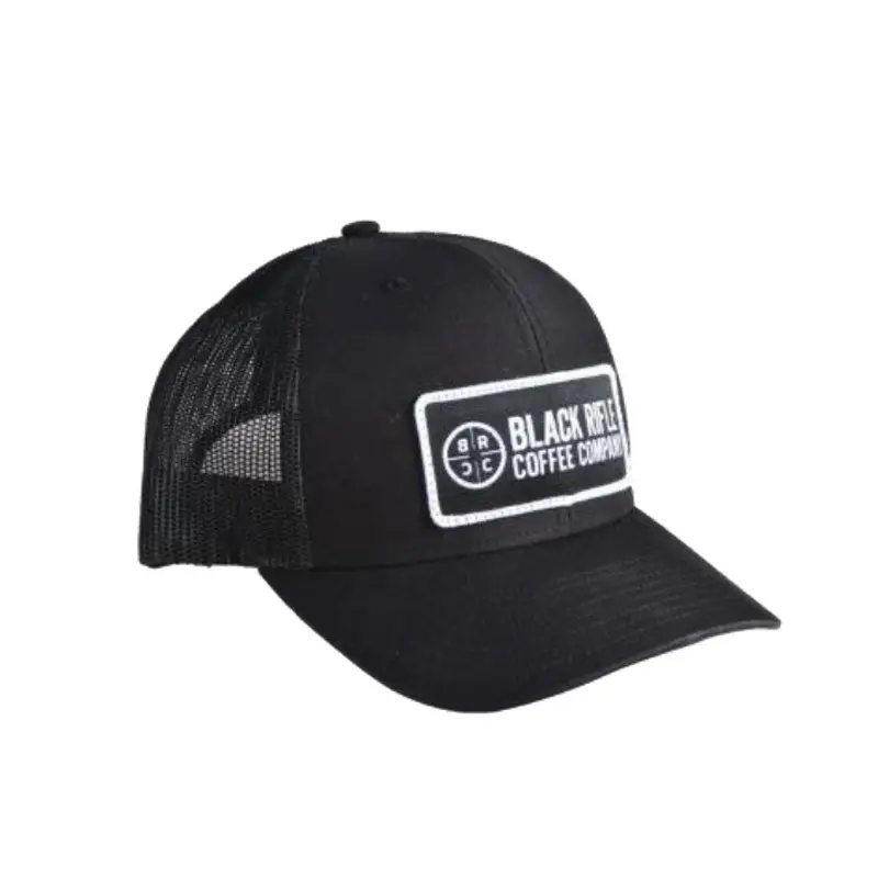 Black Rifle Coffee Company Logo Patch Trucker Hat 1