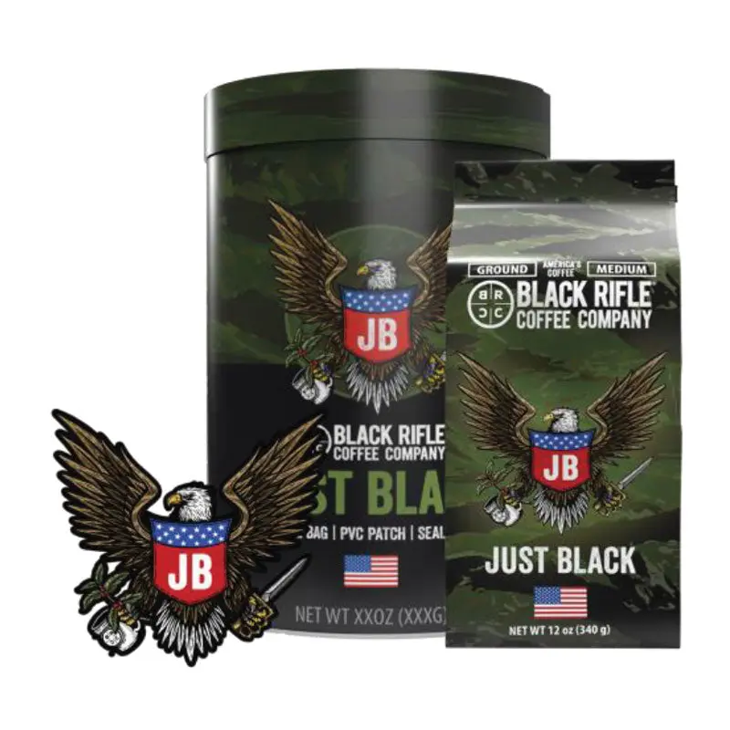 Black Rifle Coffee Company Just Black Tin Bundle 1