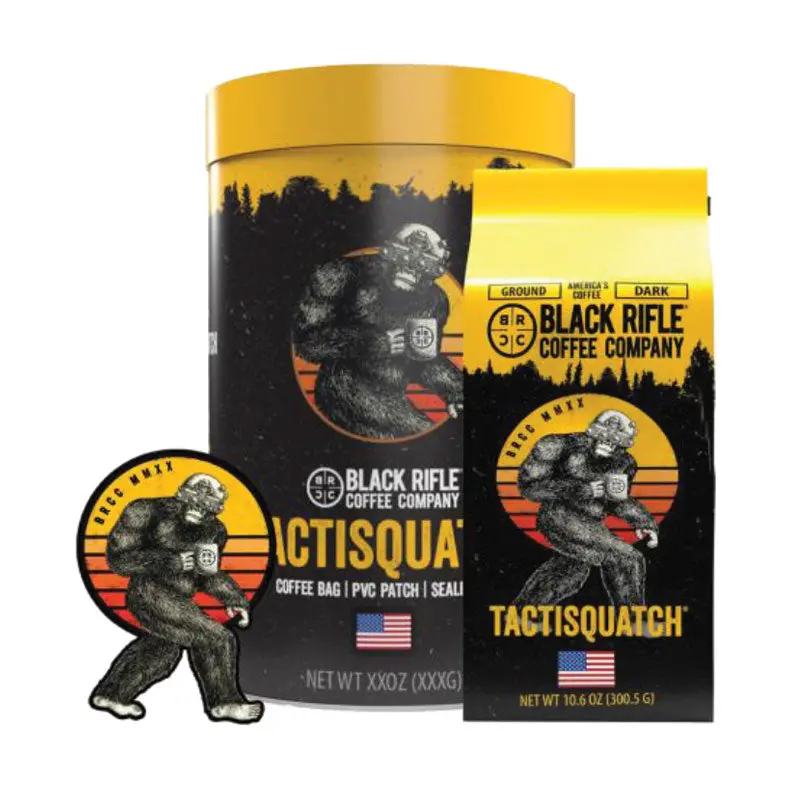 Black Rifle Coffee Company Tactisquatch Tin Bundle 1
