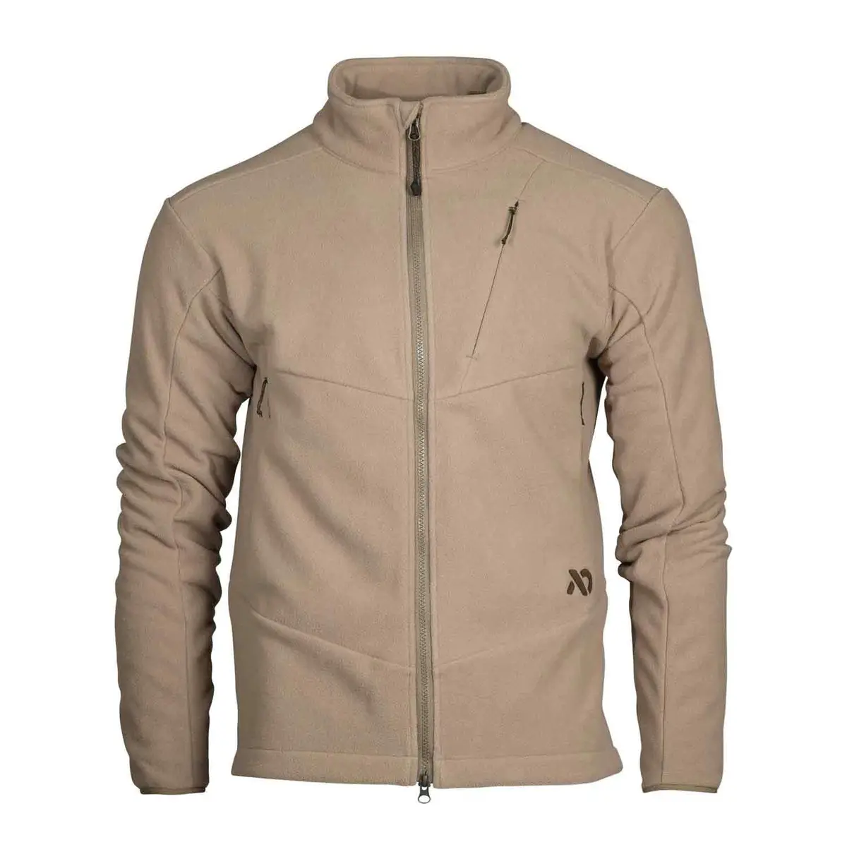 First Lite Mens Challis Fleece Jacket (Walnut) 1