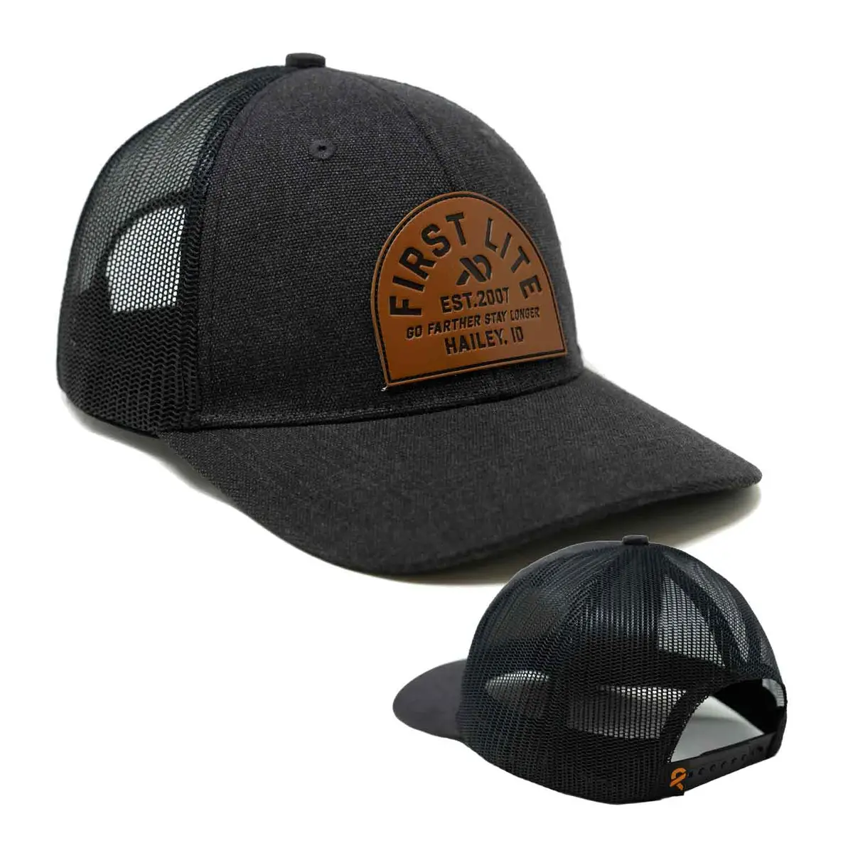 First Lite Arched Lock Up Trucker 1