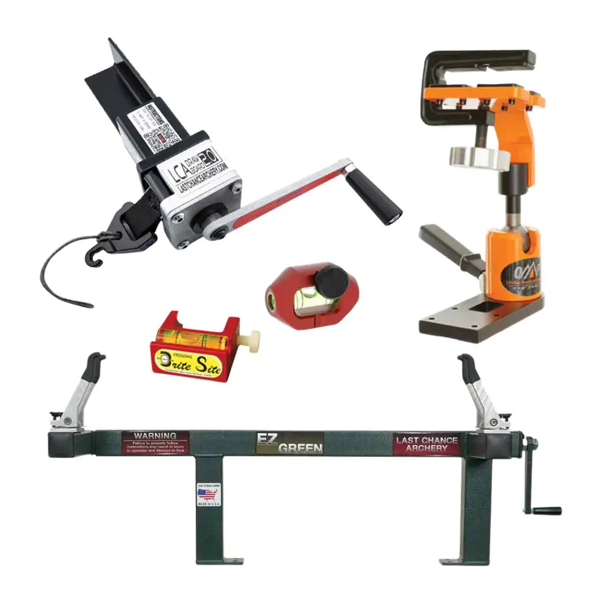 Lancaster Archery Last Chance Ez Green Press Pro Package 1