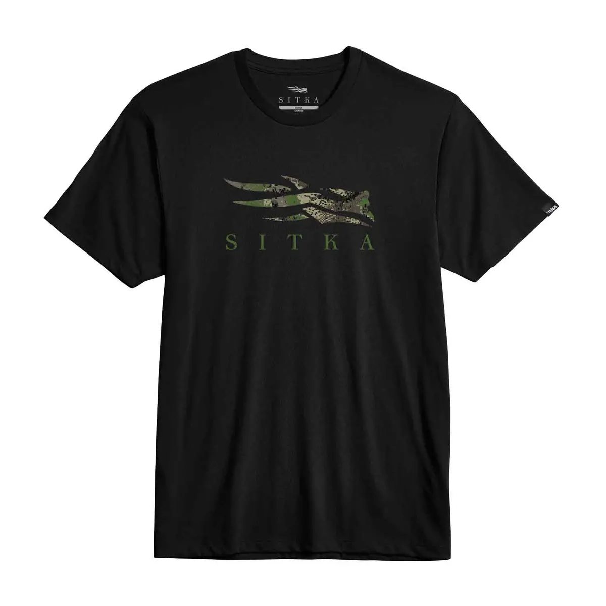 Sitka Icon Tee (Black/Optifade Cover) 1
